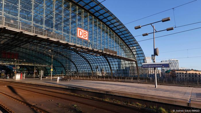  Estación central de Berlín.