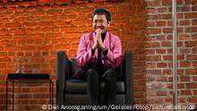 Maria Ressa bei der lit.Cologne 2023 Veranstaltung 'Der Kampf um unsere Zukunft' in den Balloni Hallen. Köln, 02.03.2023