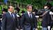 ROME, April 26, 2011 (Xinhua) -- Italian Prime Minister Silvio Berlusconi (L) and French President Nicolas Sarkozy review the honor guard before the annual Italo-French Summit at Villa Madama in Rome, Italy, on April 26, 2011. Berlusconi and Sarkozy agreed Tuesday to ask the European Union for a change in the Schengen Treaty in an effort to ease their countries' tensions over illegal immigration. (Xinhua/Wang Qingqin) (nxl) XINHUA /LANDOV ROME, April 26, 2011 (Xinhua) -- Italian Prime Minister Silvio Berlusconi (L) and French President Nicolas Sarkozy review the honor guard before the annual Italo-French Summit at Villa Madama in Rome, Italy, on April 26, 2011. Berlusconi and Sarkozy agreed Tuesday to ask the European Union for a change in the Schengen Treaty in an effort to ease their countries' tensions over illegal immigration. (Xinhua/Wang Qingqin) (nxl) XINHUA /LANDOV