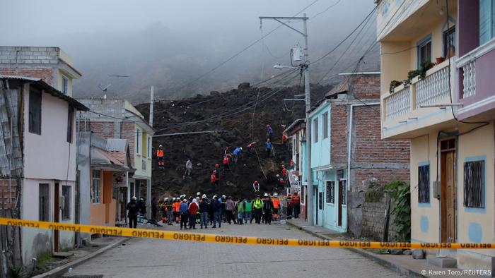 Erdrutsch in Ecuador