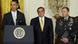 Obama, left, with outgoing CIA Director Leon Panetta (center) and General Petraeus Obama, left, with outgoing CIA Director Leon Panetta (center) and General Petraeus