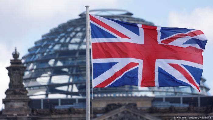 協定細節敲定後，英國將成為CPTPP第12位成員國。圖為英國國旗飄揚在德國國會外（資料照）。