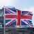 协定细节敲定后，英国将成为CPTPP第12位成员国。图为英国国旗飘扬在德国国会外（资料照）。