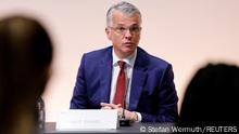Sergio Ermotti, newly rehired CEO of UBS Group AG attends a news conference in Zurich, Switzerland March 29, 2023. REUTERS/Stefan Wermuth