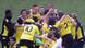 Borussia Dortmund celebrate their Bundesliga title win Borussia Dortmund celebrate their Bundesliga title win