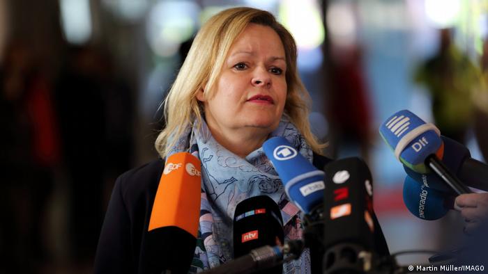 Bundesinnenministerin Nancy Faeser (SPD)