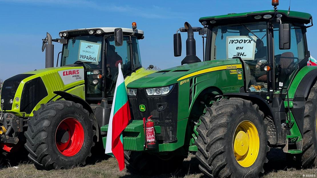 Протести на зърнопроизводители срещу вноса на украинско жито