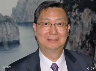 Shih-Chao Cho, Generaldirektor des Büros für Außenhandel der taiwanesischen Regierung (2.5.11) in Berlin auf einem Forum zu den Wirtschaftsbeziehungen mit Taiwan