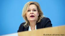 Innenministerin Faeser setzt auf friedliche Mai-Proteste