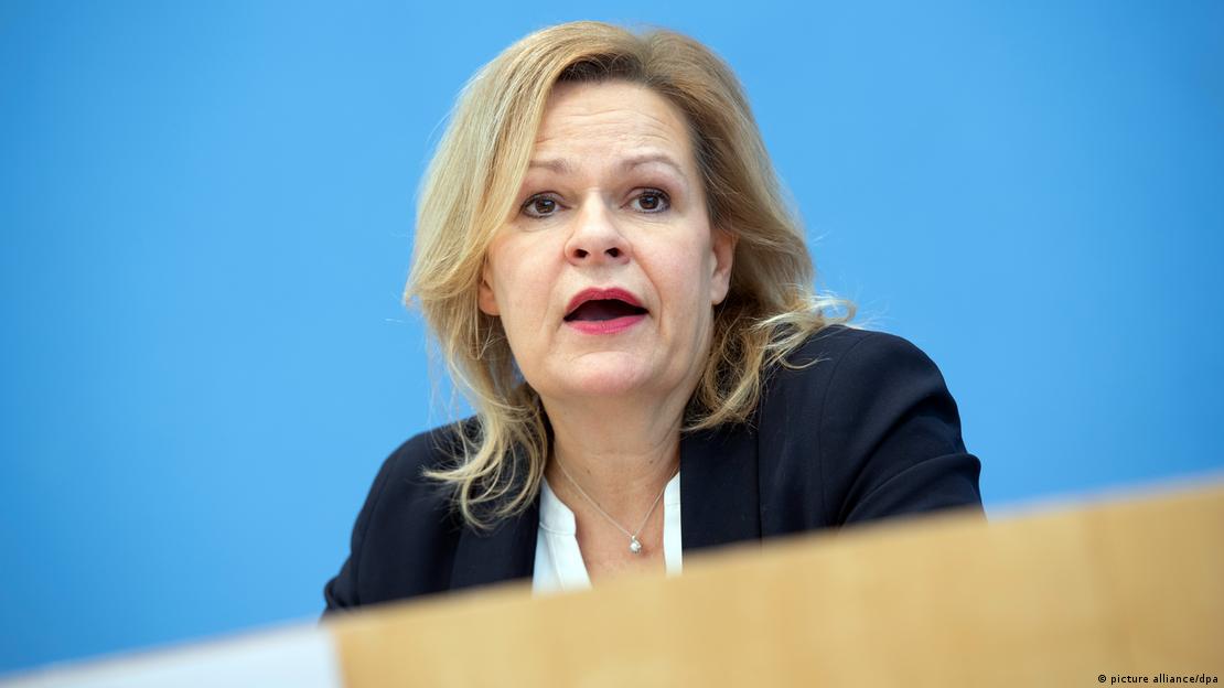 Ministrja e Brendshme gjermane, Nancy Faeser