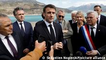 Macron legt Wasser-Sparplan vor 