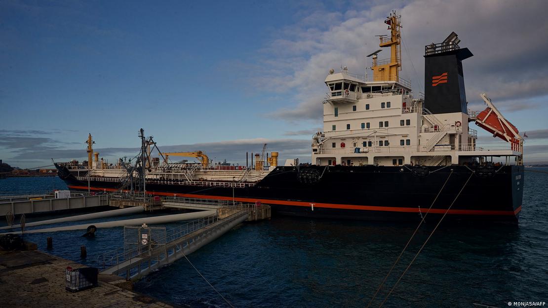 Нефтяной танкер Reformer под флагом Либерии, принадлежащий датской компании Monjasa