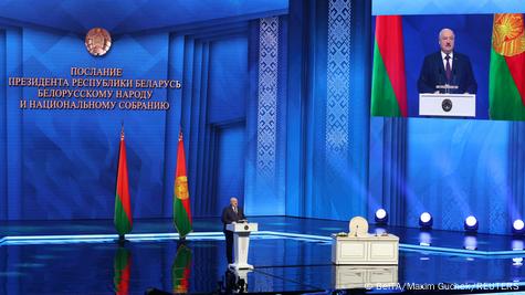 Лукашенко во время обращения к народу и парламенту, март 2023 года