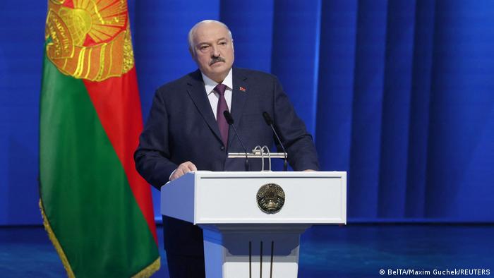 Belarus Minsk | Präsident Lukaschenko bei der Rede zur Nation 