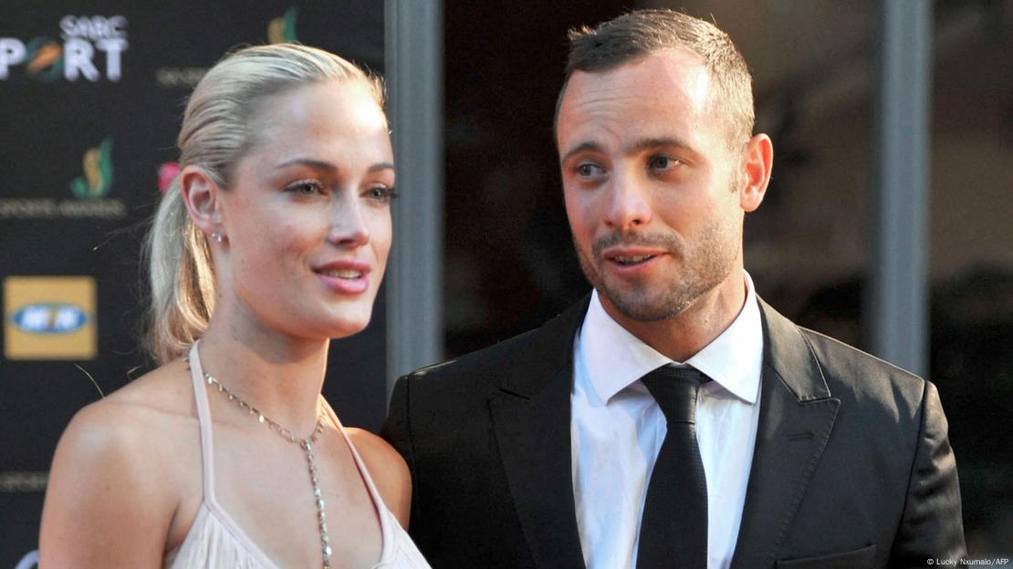 Oscar Pistorius y Reeva Steenkamp en 2012.