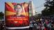 A banner featuring Aung San Suu Kyi is displayed as protesters take part in a demonstration against the military coup in front of the National League for Democracy (NLD) office in Yangon A banner featuring Aung San Suu Kyi is displayed as protesters take part in a demonstration against the military coup in front of the National League for Democracy (NLD) office in Yangon