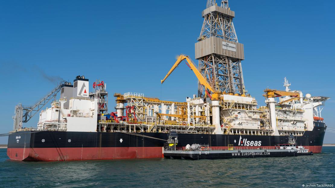 Navio de mineração submarina da The Metals Company (TMC)