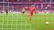 Leroy Sane watches the ball in to the net Leroy Sane watches the ball in to the net