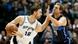 San Antonio Spurs center Pau Gasol, left, of Spain looks for an opening to the basket against Dallas Mavericks' Dirk Nowitzki, right, of Germany in the first half of an NBA basketball game,Tuesday, Dec. 12, 2017, in Dallas. San Antonio Spurs center Pau Gasol, left, of Spain looks for an opening to the basket against Dallas Mavericks' Dirk Nowitzki, right, of Germany in the first half of an NBA basketball game,Tuesday, Dec. 12, 2017, in Dallas.