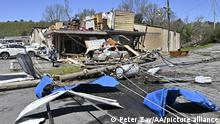 01.04.2023
ARKANSAS, USA - APRIL 1: Residents clean up after the devastating tornadoes in Little Rock, Arkansas, United States on April 1, 2023. Governor Sarah Huckabee Sanders surveyed damaged areas. Peter Zay / Anadolu Agency