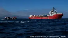 04.01.2023
Illustration of the NGO ship, SOS mediterranee, the Ocean Viking during rotation 24. 4 January 2023. PUBLICATIONxNOTxINxFRAxRUS MichaelxBunelx/xLexPictorium LePictorium_0274065
