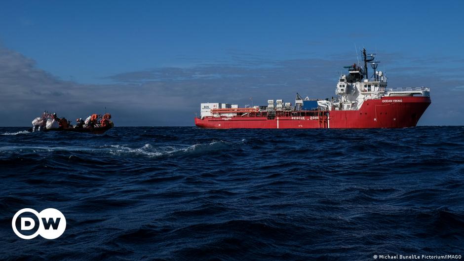 Neue Rettungsaktion der "Ocean Viking" im Mittelmeer