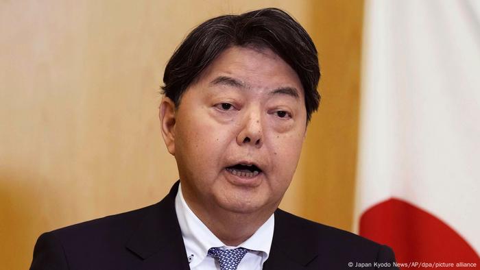 Yoshimasa Hayashi, canciller de Japón. Imagen de archivo.