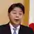 日本外相林芳正在今年4月初访华，当时也谈到福岛核废水排放问题