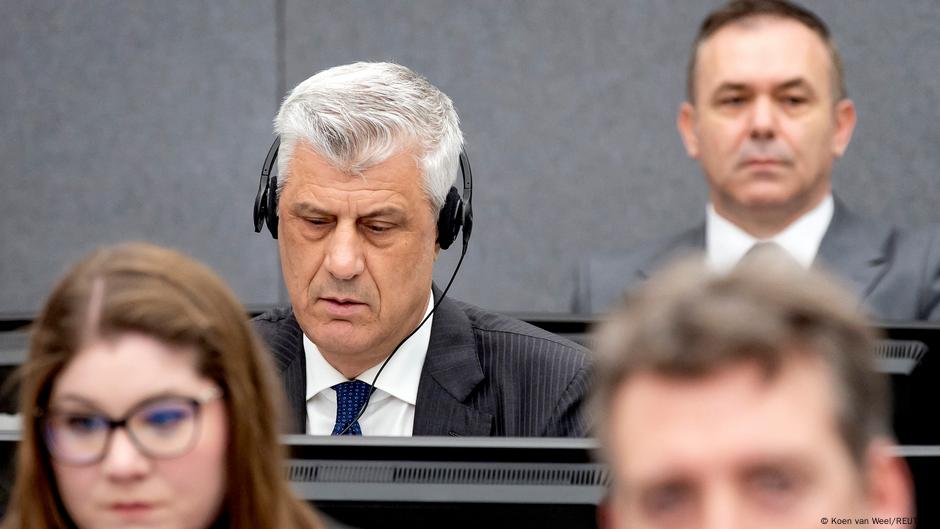 Hašim tači na sudu u Hagu, 03.04.2023.