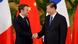 French President Emmanuel Macron shakes hands with Chinese President Xi Jinping prior to their meeting in Nusa Dua, on the Indonesian resort island of Bali on November 15, 2022 on the sidelines of the G20 summit French President Emmanuel Macron shakes hands with Chinese President Xi Jinping prior to their meeting in Nusa Dua, on the Indonesian resort island of Bali on November 15, 2022 on the sidelines of the G20 summit