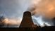 The cooling tower of the Emsland nuclear power plant seen in 2022 The cooling tower of the Emsland nuclear power plant seen in 2022