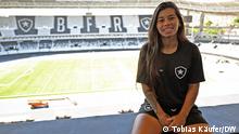 31/03/2023 Mayara Vaz, Fußballspielerin des Botafogo FR aus Rio de Janeiro, Brasilien