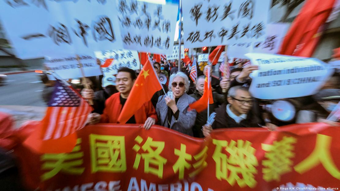Демонстрации Лос Анџелес Тајван