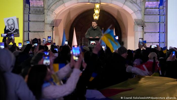 Ukrainischer Präsident Selenskyj in Polen