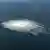 Giant bubbles of methane gas in the Baltic Sea, seen from the air