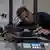 A student works with a 3D printer at the Innovation Lab at the University of Johannesburg
