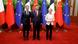 French President Emmanual Macron is seen with Chinese President Xi Jinping and European Commission President Ursula von der Leyen French President Emmanual Macron is seen with Chinese President Xi Jinping and European Commission President Ursula von der Leyen