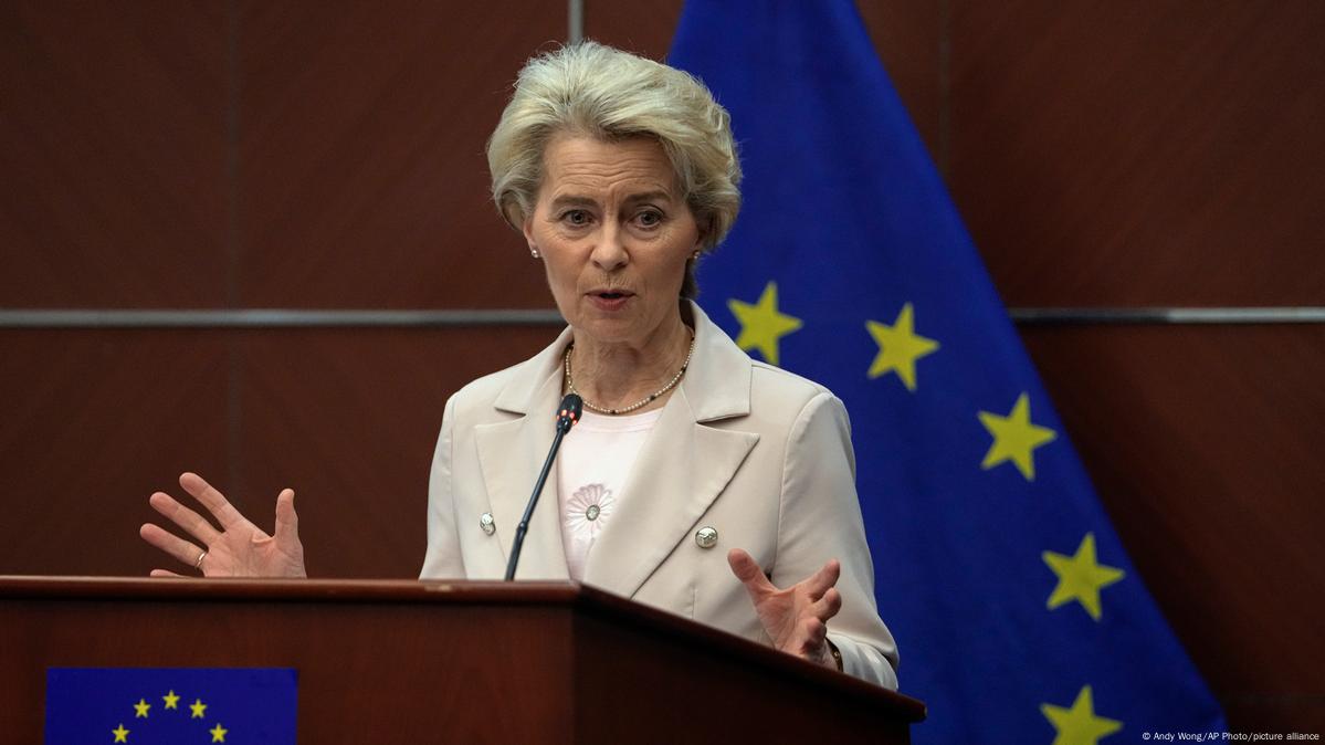 EU's Von Der Leyen Addresses Lawmakers On China Ties – DW – 04/18/2023