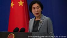06.04.2023 Chinese Foreign Ministry spokesperson Mao Ning speaks during a daily briefing at the Ministry of Foreign Affairs office in Beijing, Thursday, April 6, 2023. China vowed reprisals against Taiwan Thursday after a meeting between the U.S. House Speaker and the island's President, saying the U.S. was on a wrong and dangerous road. (AP Photo/Andy Wong)