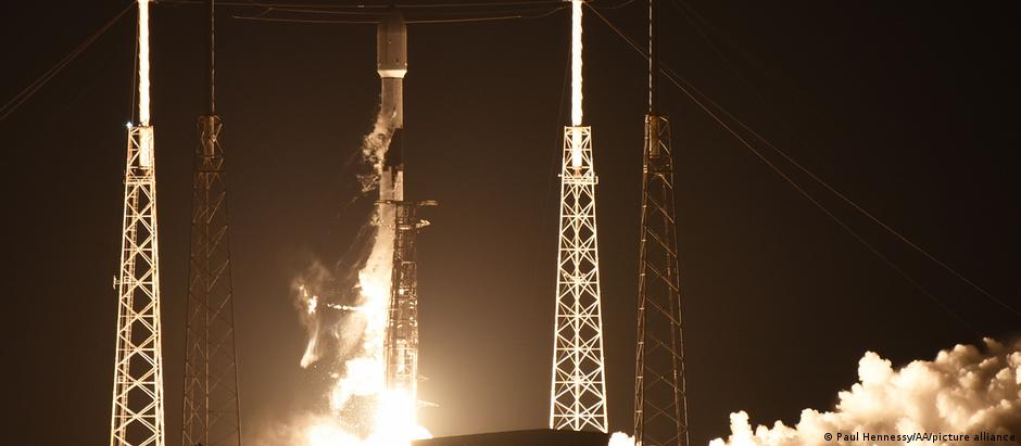 Foguete Falcon 9 foi lançado da Estação Espacial de Cabo Canaveral, na Flórida, carregando o dispositivo TEMPO
