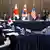 En la imagen de referencia se observa a representantes de EE.UU., Corea del Sur y Japón reunidos.