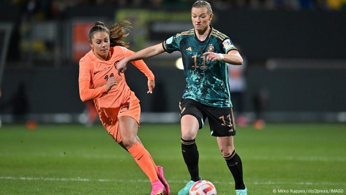 Alexandra Popp im Länderspiel gegen die Niederlande