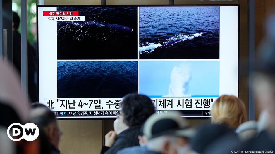 North Korea Says It Conducted Underwater Nuclear Drone Test Dw 01192024 