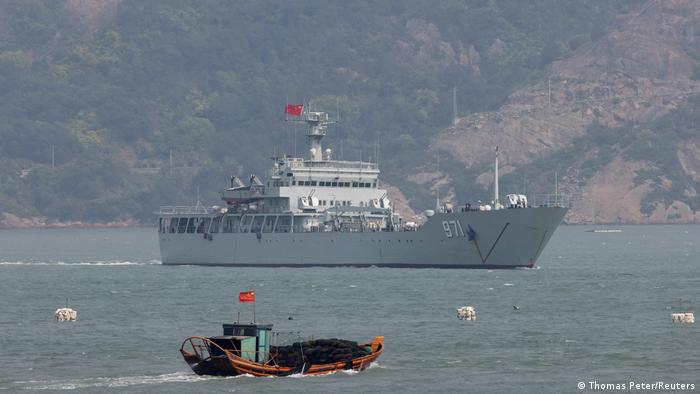 Chinesische Militärübungen vor Taiwan (08.04.2023)