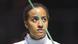 Alexandra Ndolo holding a sabre and looking upwards Alexandra Ndolo holding a sabre and looking upwards