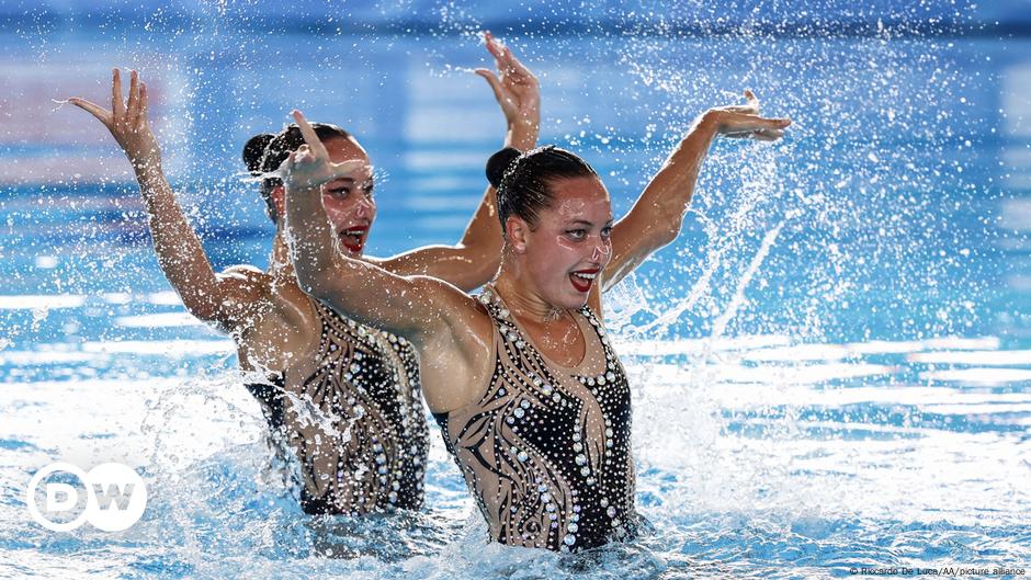 Ukrainian artistic swimmers' Olympic hopes in question – DW – 04/08/2023