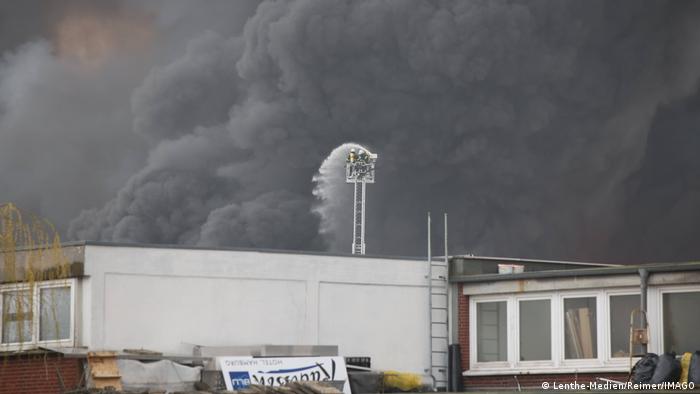 Großbrand in Hamburg