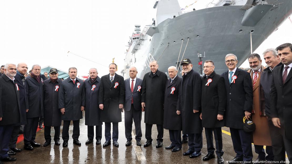 Presidente turco Erdogan en planificación Presidente turco Erdogan en planificación