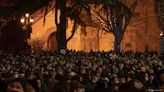 Georgien I Proteste