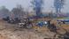 Wreckage following an airstrike in Pazigyi village in Sagaing Region's Kanbalu Township, Myanmar, on April 11, 2023 Wreckage following an airstrike in Pazigyi village in Sagaing Region's Kanbalu Township, Myanmar, on April 11, 2023